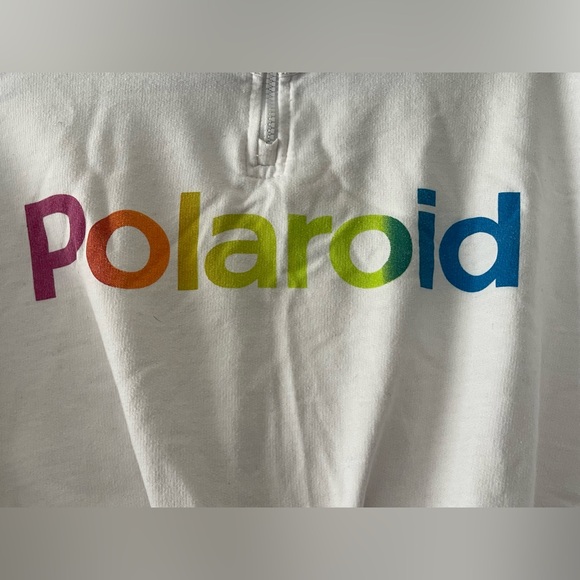 Polaroid Crop Sweater - Picture 3 of 5